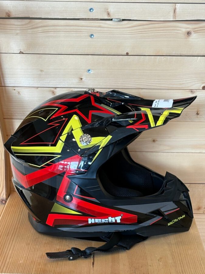 Moped-cross hjälm Hecht Redstar Stl S