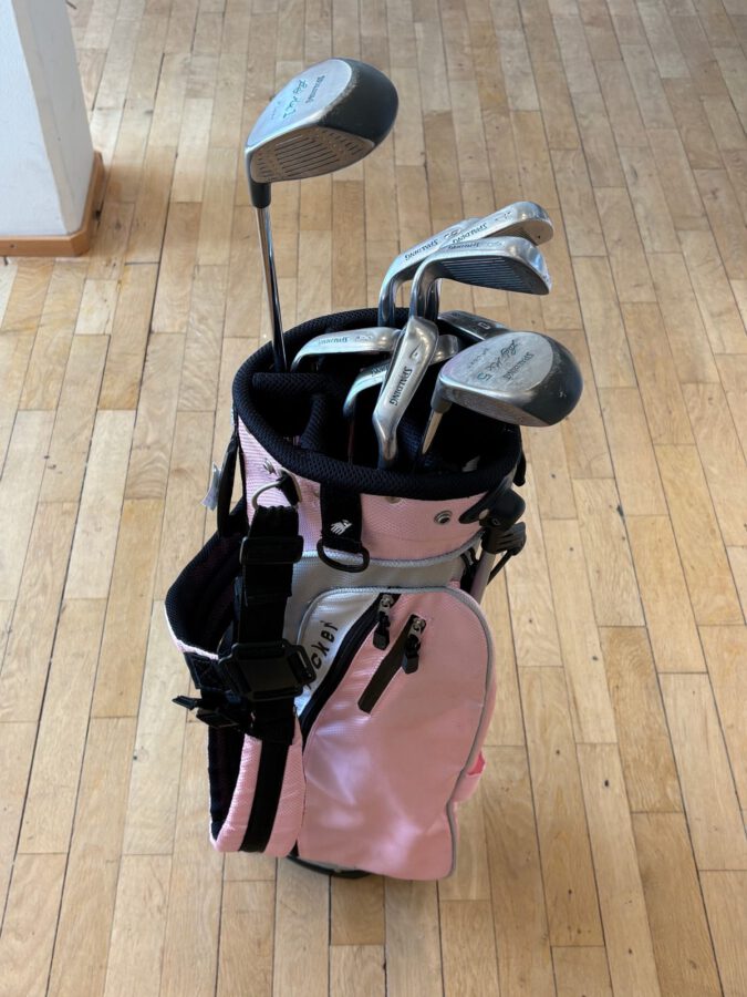 Golf bag Ink set 9 klubbor Spalding lady MX