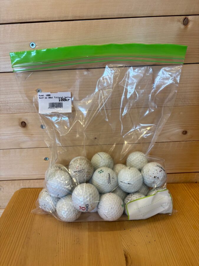 Golfbollar div Titleist 20st
